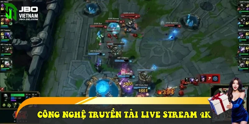 Công nghệ truyền tải Live Stream 4K